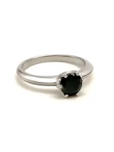 Купить Кольцо со шпинелью, серебро 925, покрытие родий - Кольцо, Серебро - 925 в интернет-магазине кристалл мечты в Москве