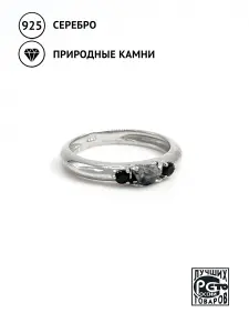 Купить Кольцо из серебра с александритом природным  и шпинелями - Кольцо, Серебро - 925 в интернет-магазине кристалл мечты в Москве