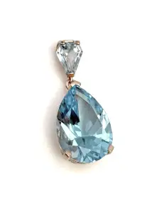 Купить Подвеска с топазами из золота - Подвеска, Золото - 375 в интернет-магазине кристалл мечты в Москве