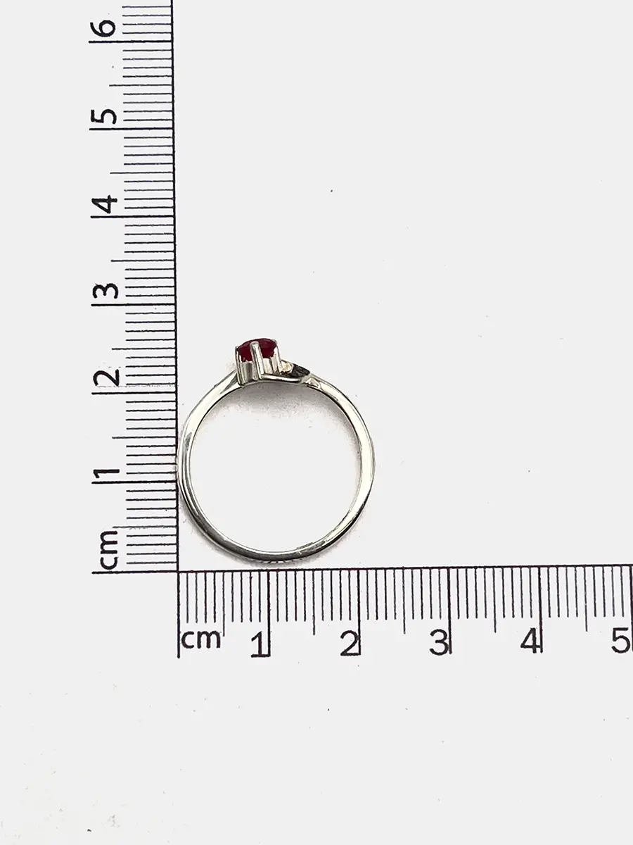 Купить Кольцо из серебра с рубином и шпинелями - Кольцо, Серебро - 925 в интернет-магазине кристалл мечты в Москве
