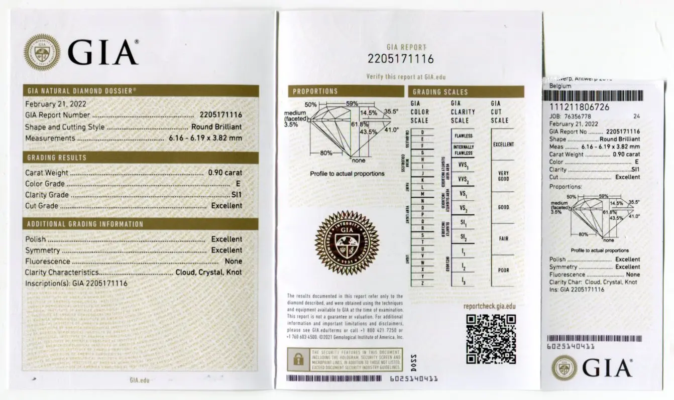Купить Серьги-пусеты c бриллиантами от 2 карат. Сертифицировано GIA - Серьги-пусеты, Золото - 750 в интернет-магазине кристалл мечты в Москве