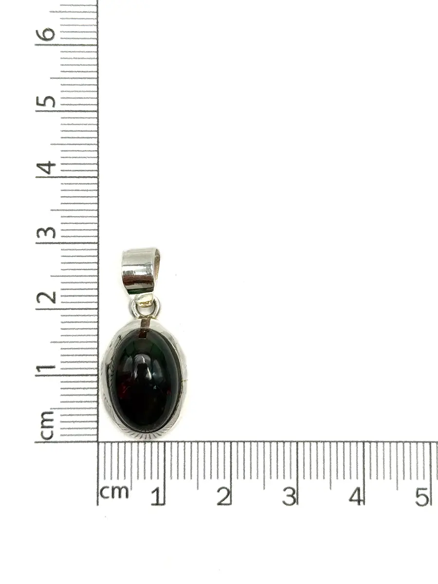 Купить Подвеска с опалом, серебро 925, покрытие родий - Подвеска, Серебро - 925 в интернет-магазине кристалл мечты в Москве
