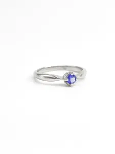 Купить Кольцо из серебра с танзанитом природным - Кольцо, Серебро - 925 в интернет-магазине кристалл мечты в Москве