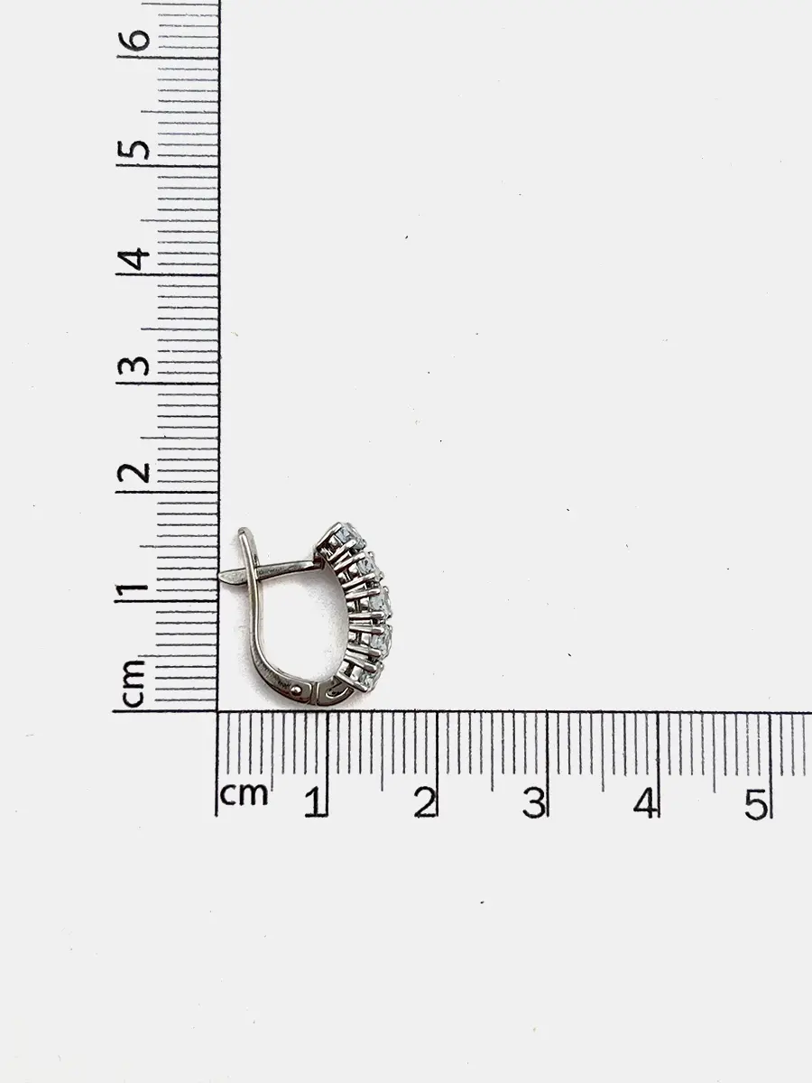 Купить Серьги из серебра со шпинелями - Серьги, Серебро - 925 в интернет-магазине кристалл мечты в Москве
