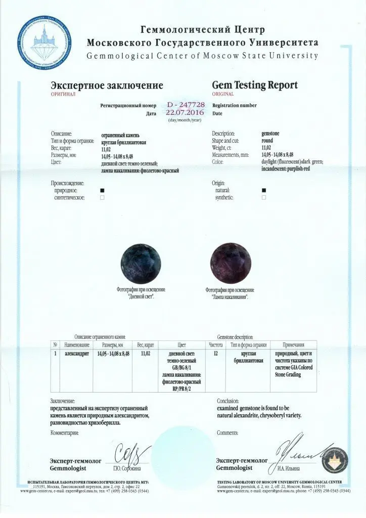 Сертификат Сертификат