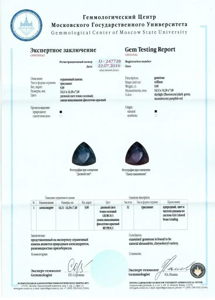 Сертификат Сертификат